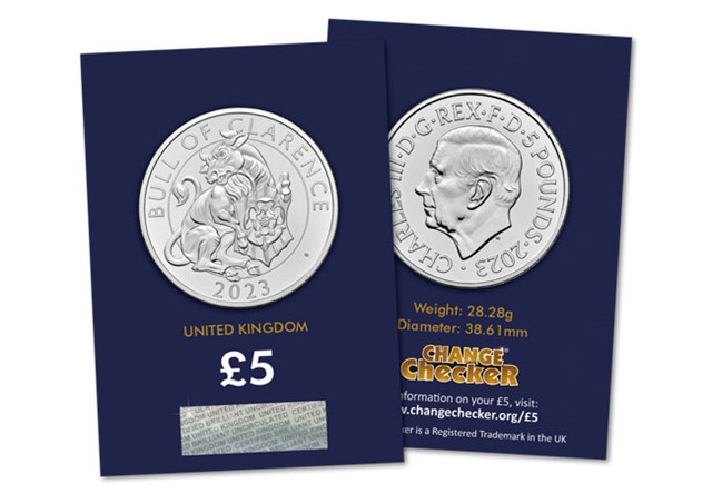 Bull of Clarence BU £5 in Change Checker Packaging