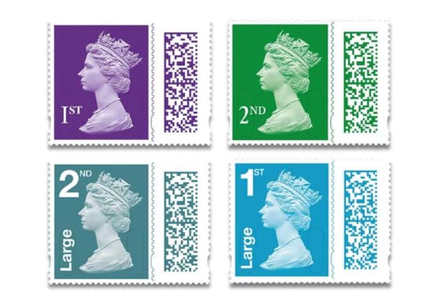 KCIII QEII Britannia Pair Cover QEII Stamps