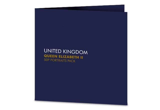 QEII 50P Portraits Collecting Pack