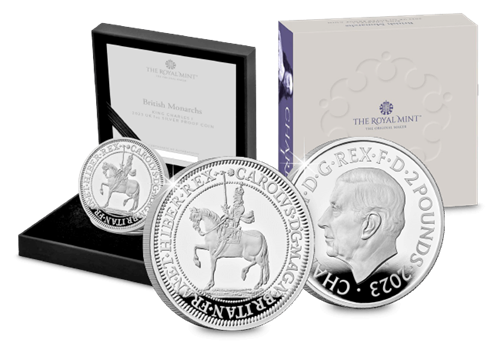 King Charles I 1Oz Silver Coin Full Set