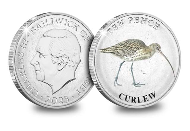 Wetland Birds 10Ps Curlew Obverse Reverse