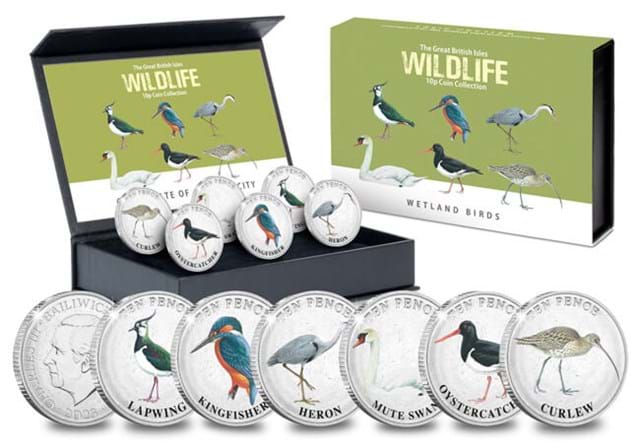 Wetland Birds 10Ps Full Set