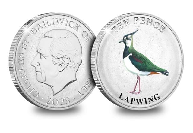 Wetland Birds 10Ps Lapwing Obverse Reverse
