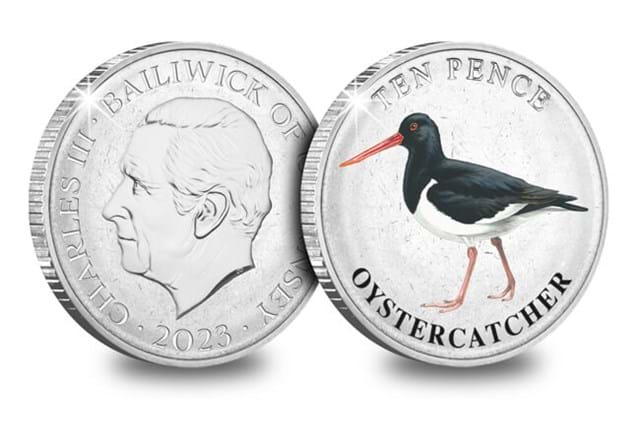 Wetland Birds 10Ps Oystercatcher Obverse Reverse