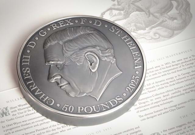 EIC George And Dragon Kilo Obverse