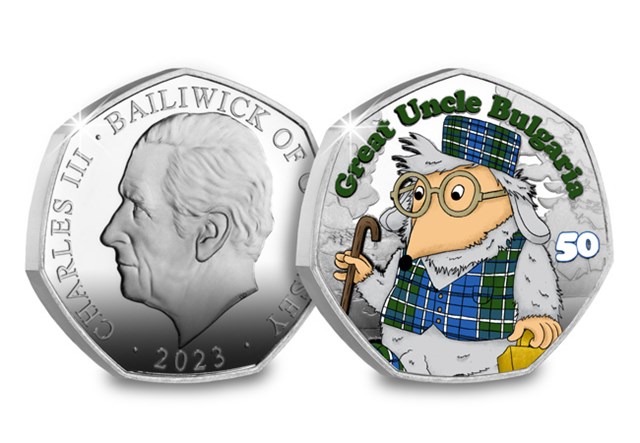 Wombles Silver Great Uncle B OBV REV