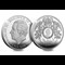 QEII In Memoriam Silver £5 (Jersey) Obv Rev