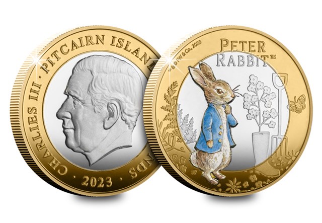 Beatrix Potter 2023 Silver 3 Coin Set Peter Rabbit Obv Rev