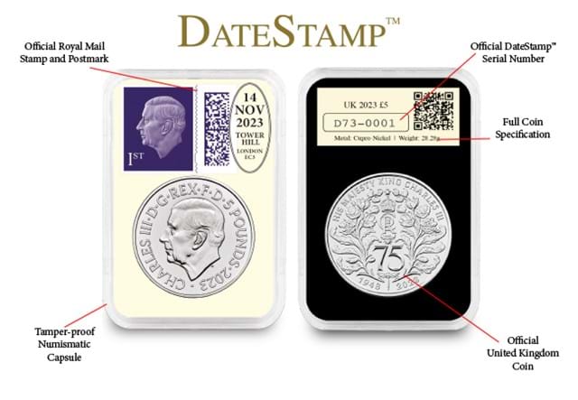 KCIII 75Th Birthday Datestamp BU Information