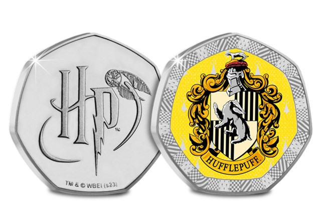 Hufflepuff House Set Hufflepuff Obv Rev