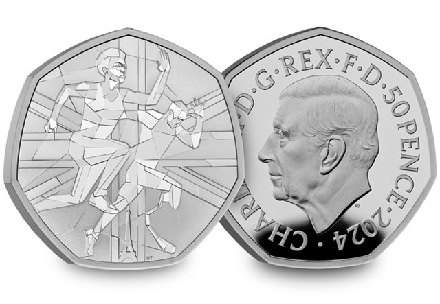 2024 Base Proof Annual Set Team GB 50P