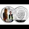 584H Han Solo & Chewbacca Silver 50P Obverse Reverse
