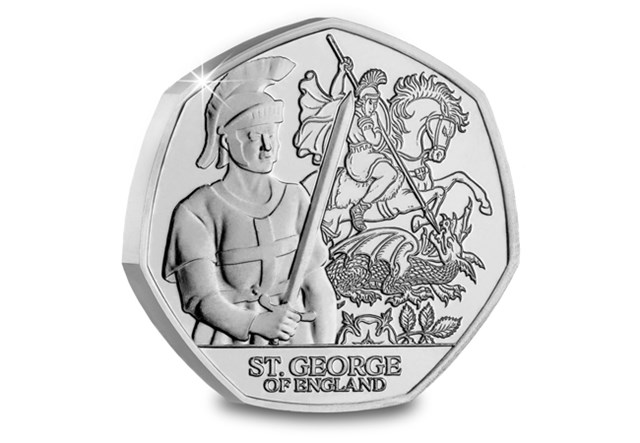 Patron Saints BU 50Ps St. George Rev