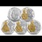 Patron Saints Silver 50Ps All Rev (With Obv)