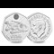 543M UK 2024 Star Wars Millennium Falcon BU 50P Coin Obverse And Reverse