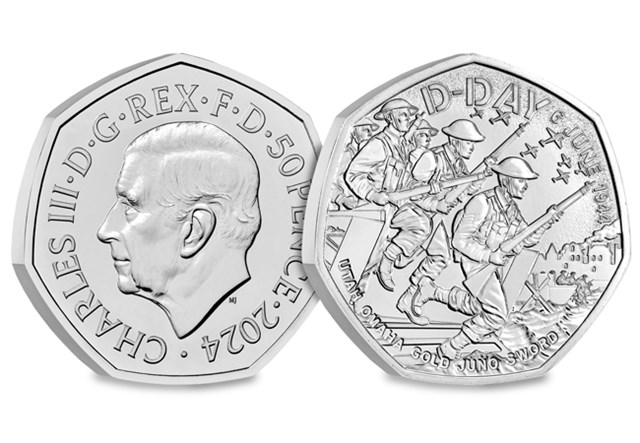 D Day 80Th Anniversary 50P Obv Rev (1)