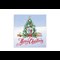 Christmas Snowmen BU COLOUR Single 50P Gift Card 01