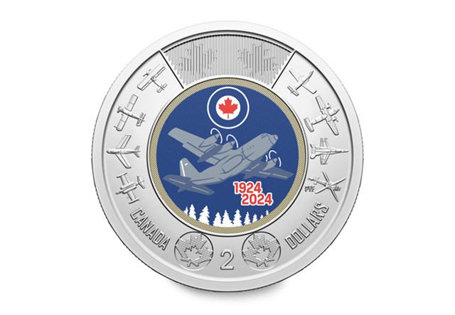 2024 Royal Canadian Air Force $2 Reverse