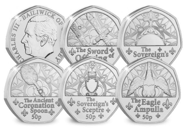 The Guernsey Regalia Bu 50P Set