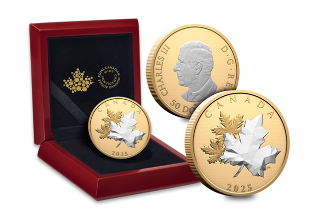 2025 Canada 5Oz Maple Leaf In Motion Whole Product