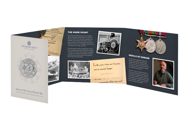 2025 UK Stories Of WWII 50P Digital Assets TWC (DY) 3