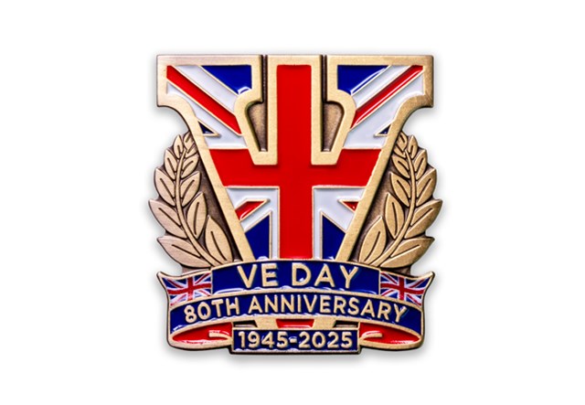 VE Day Pin Badge