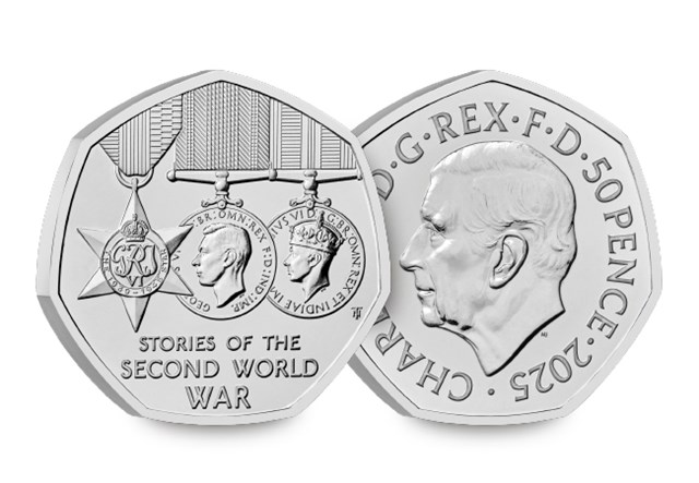 2025 UK Stories Of WWII 50P Digital Assets TWC (DY) 1
