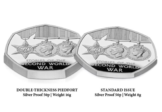 2025 UK Stories Of WWII 50P Digital Assets TWC (DY) 13
