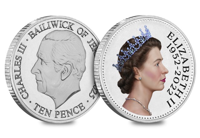 2025 Kings And Queens 10Ps Elizabeth II Obv Rev