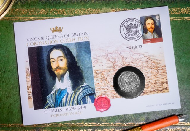 Charles I Coin And Stamp Cover Lifestyle 02