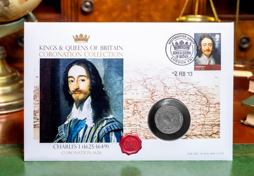 Charles I Coin And Stamp Cover Lifestyle 01