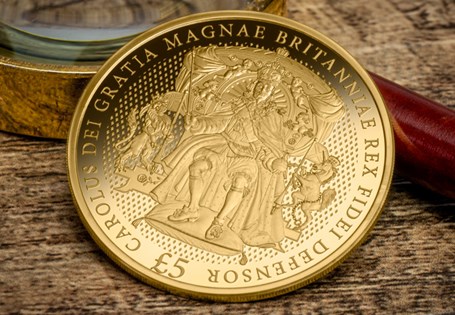 Only 80 King Charles I Gold Proof £5 Coins have been authorised for worldwide release by Buckingham Palace. Apply today to secure yours. 