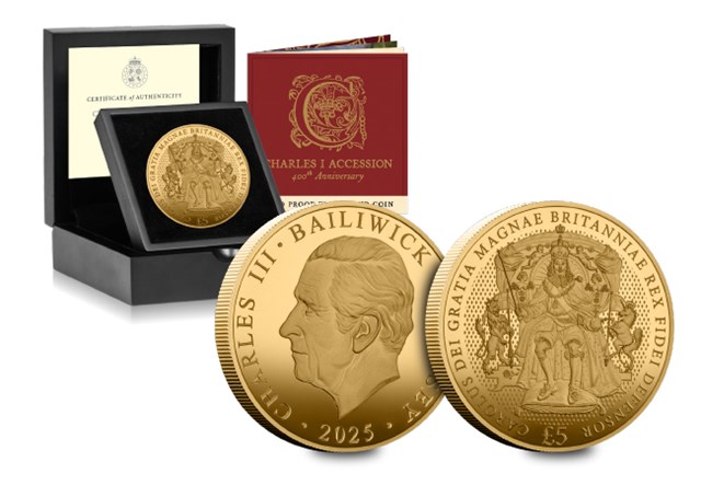 CHARLES I 2025 £5 RANGE DIGITAL IMAGES (DY) 14