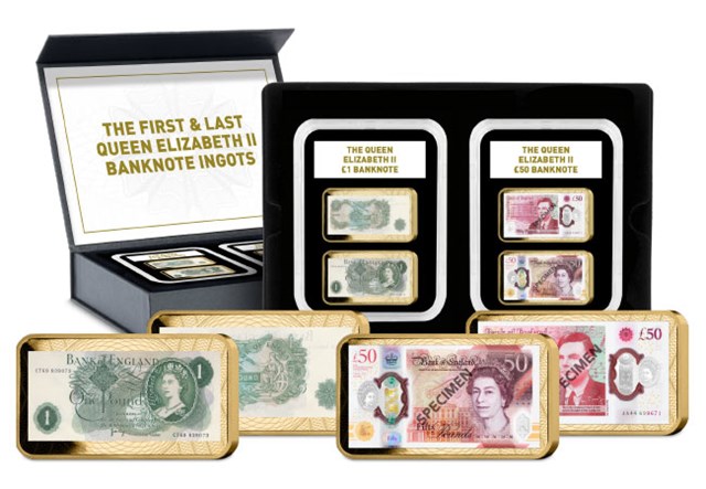 DN 2025 QEII First And Last Banknote Ingots Product Images 8