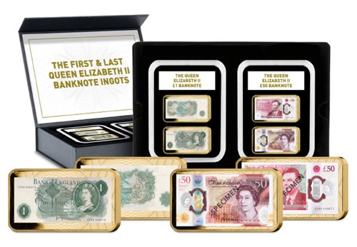 DN 2025 QEII First And Last Banknote Ingots Product Images 8