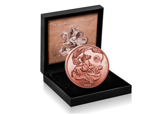 2025 Ghana Stgeorge And Dragon 5Oz Box 2