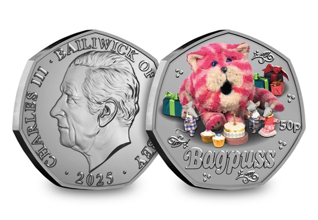 2025 Children S TV Shows BU Coloured 50Ps Bagpuss OBV REV