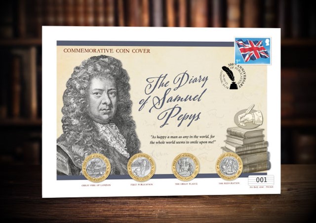 DN 2025 Samuel Pepys' Diaries BU Silver £2 Product Inages 3
