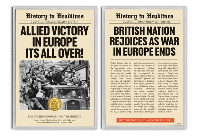 VE Day Frame
