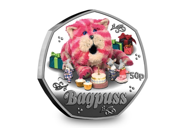 2025 Children S TV Shows Silver Coloured 50Ps Bagpuss REV