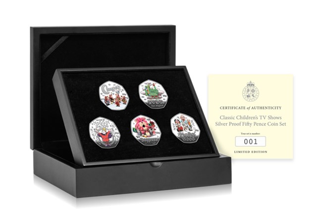 2025 Children S TV Shows Silver Coloured 50Ps Box Shot