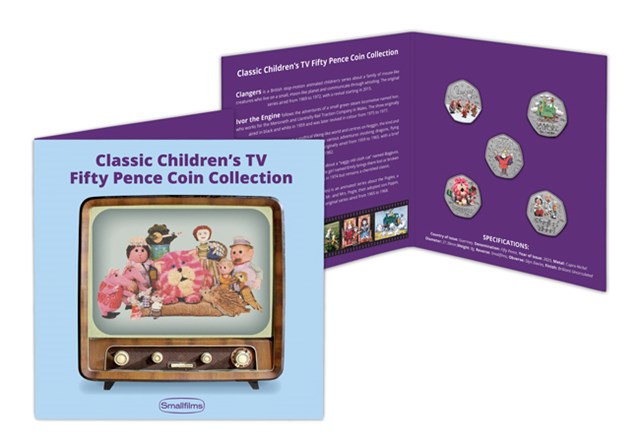 2025 Children S TV Shows BU Coloured 50Ps Pack Shot