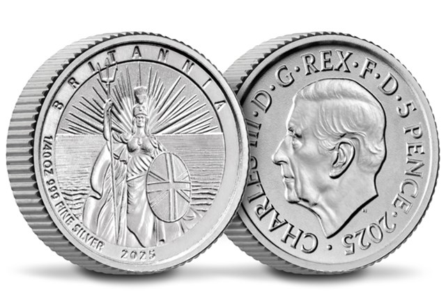 AT UK 2025 Britannia Fractional Silver Reverse Frosted Set Images 4