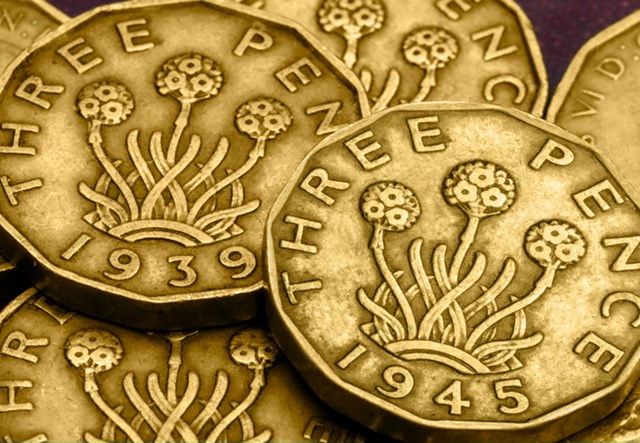 WWII Threepence Frame Lifestyle 05