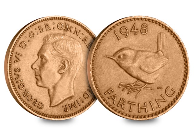 1948 Farthing Obv Rev