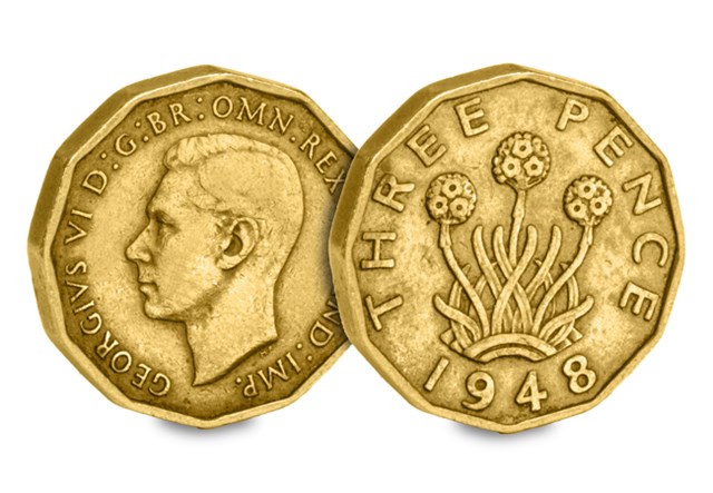 1948 Threepence Obv Rev