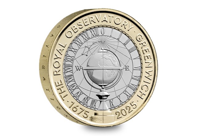 UK 2025 Greenwich Royal Observatory £2 Coin Range CL 2