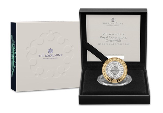 UK 2025 Greenwich Royal Observatory £2 Coin Range CL 9