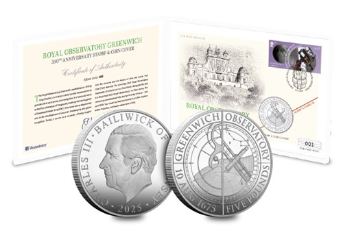 Greenwich Observatory 2025 £5 Cover Product Images (DY) 7