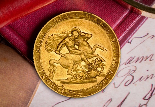 George III 1820 Gold Sovereign Lifestyle 01